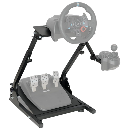 Nejoney Racing Wheel Stand Height Adjustable &amp; Foldable Steering Wheal Stand