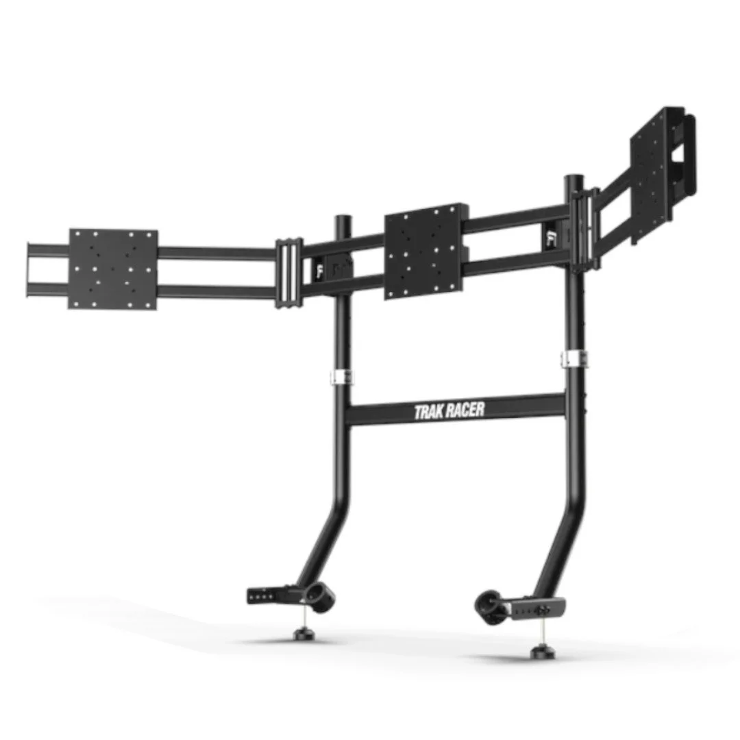 COCKPIT-MOUNTED TRIPLE MONITOR STAND FOR TRAK RACER TR8 PRO