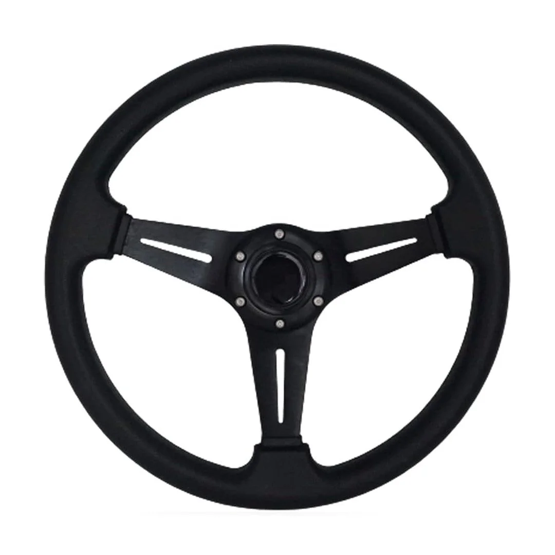 YEHICY 13.8” Auto Racing Steering Wheel Flat