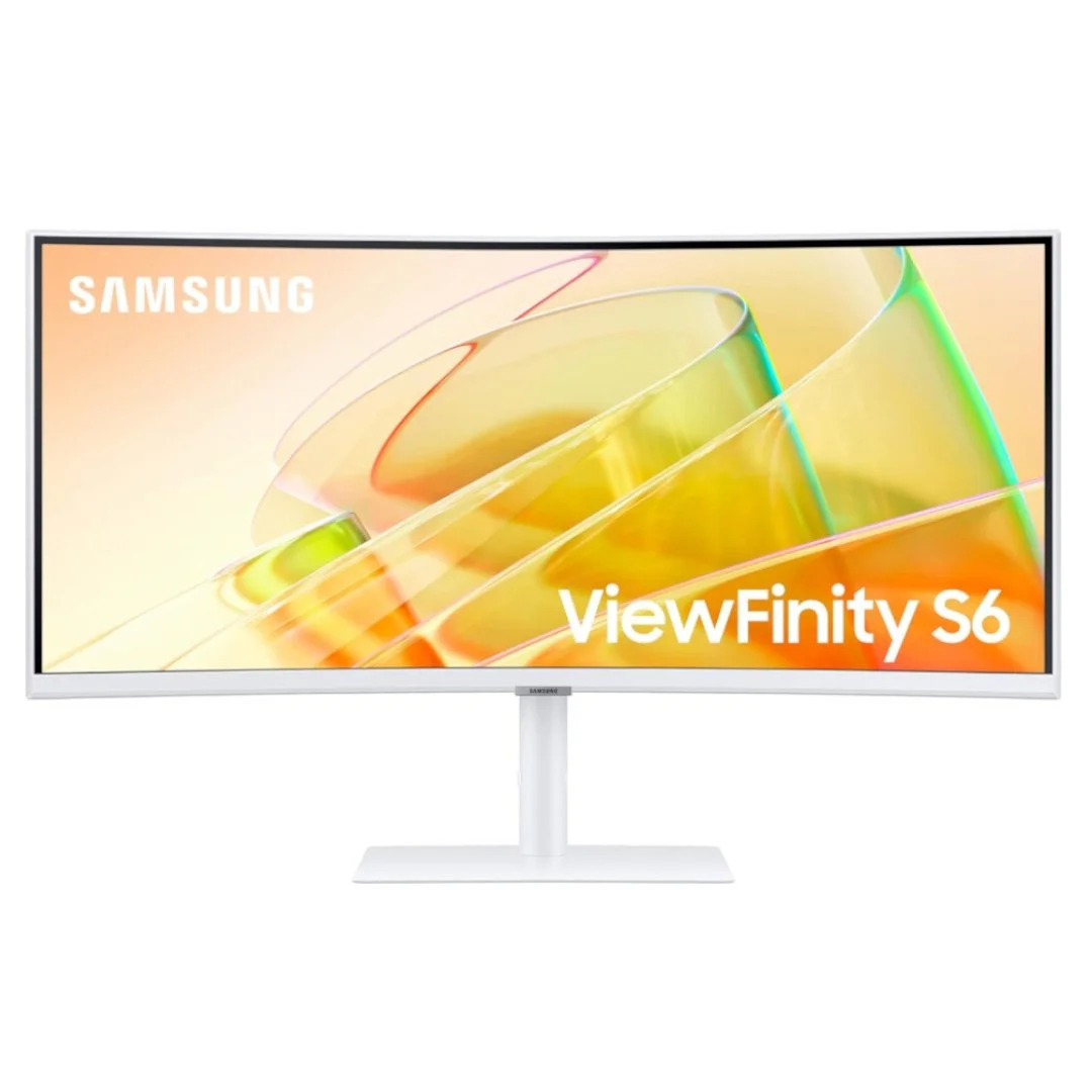 SAMSUNG 34-Inch ViewFinity S65TC Series Ultra-WQHD 1000R Curved Computer Monitor, HDR10, 100Hz