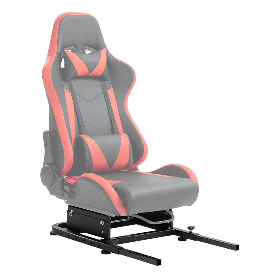 Marada Racing Rear Seat Stand Seat Add-On Rear Half Seat Stand for Steering Wheel Stands