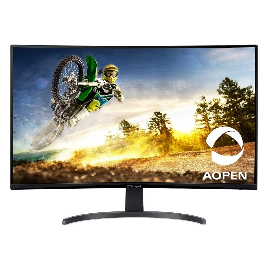AOPEN 31.5” 1500R Curved Gaming Monitor - 165Hz, 1ms, AMD FreeSync, Full HD
