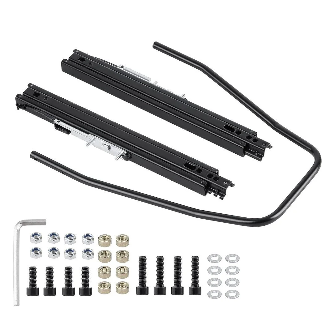 Seat Slider , Seat Mounting Track Assembly Kit , Fits for NRG Sparco and Most Aftermarket Seats