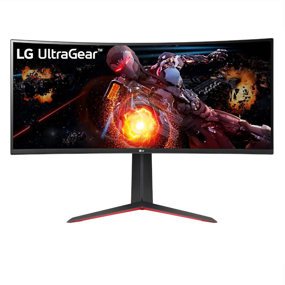 LG UltraGear QHD 34-Inch Curved Gaming Monitor 34GP63A-B, 160Hz