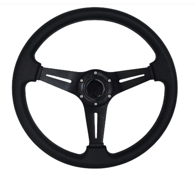 13.8” Auto Racing Steering Wheel Flat