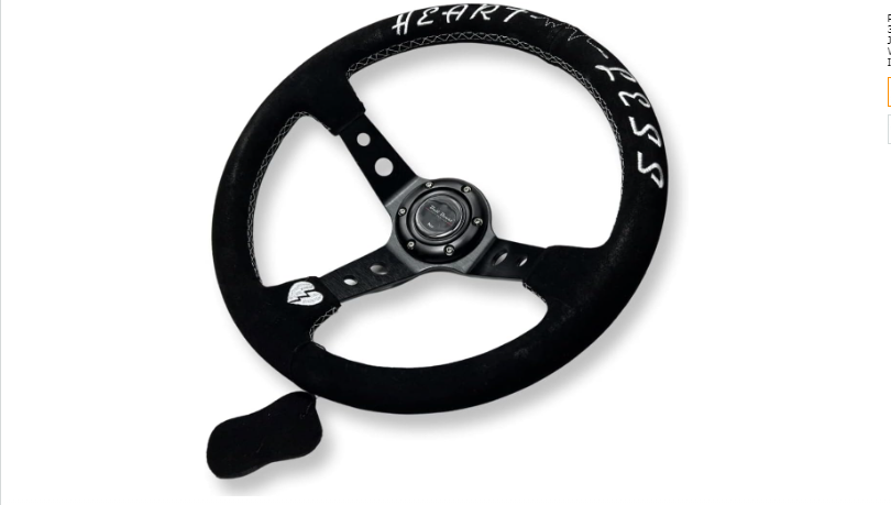 Steering Wheel 350mm Deep Dish 6 Bolt
