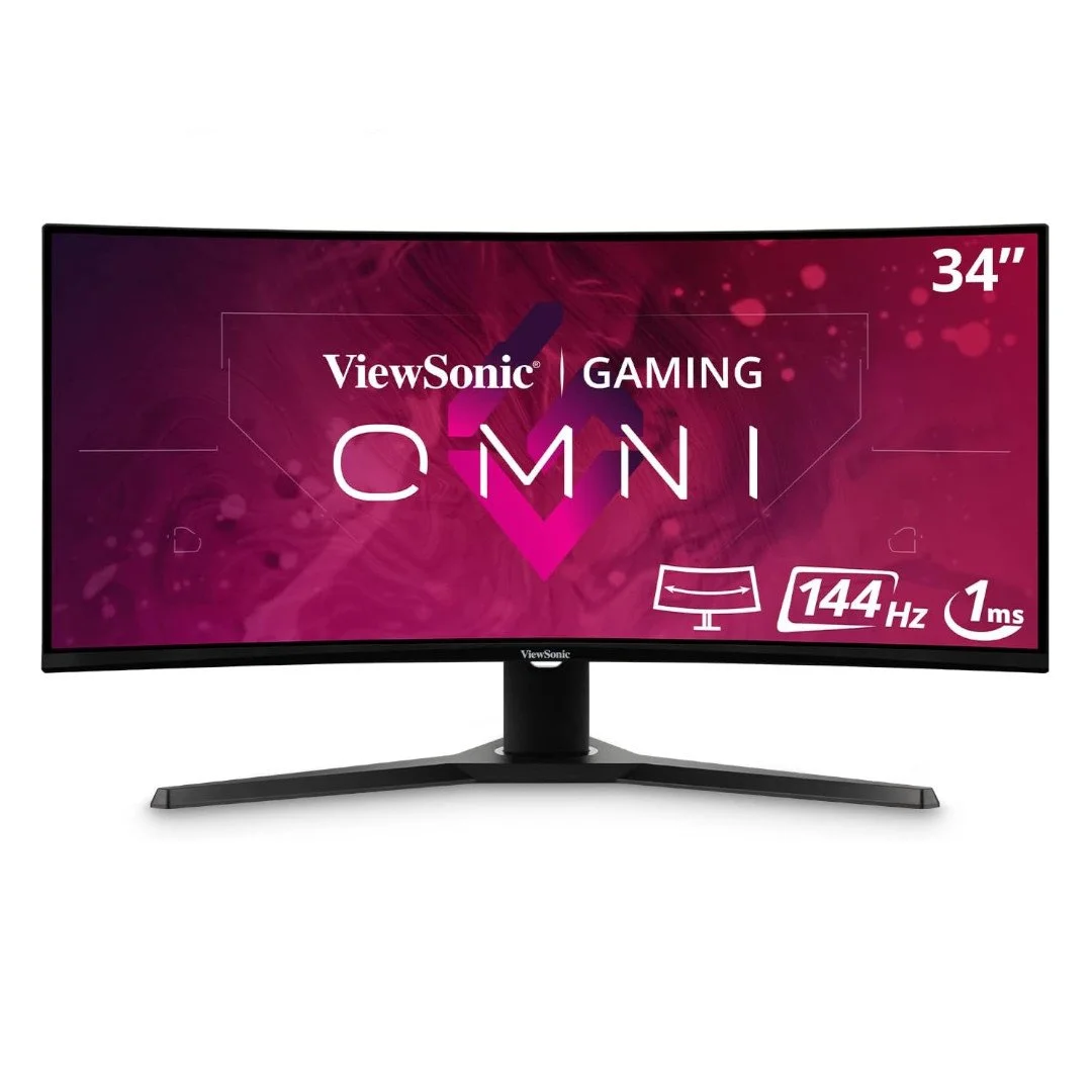 ViewSonic OMNI VX3418-2KPC 34 Inch Ultrawide Curved 1440p 1ms 144Hz