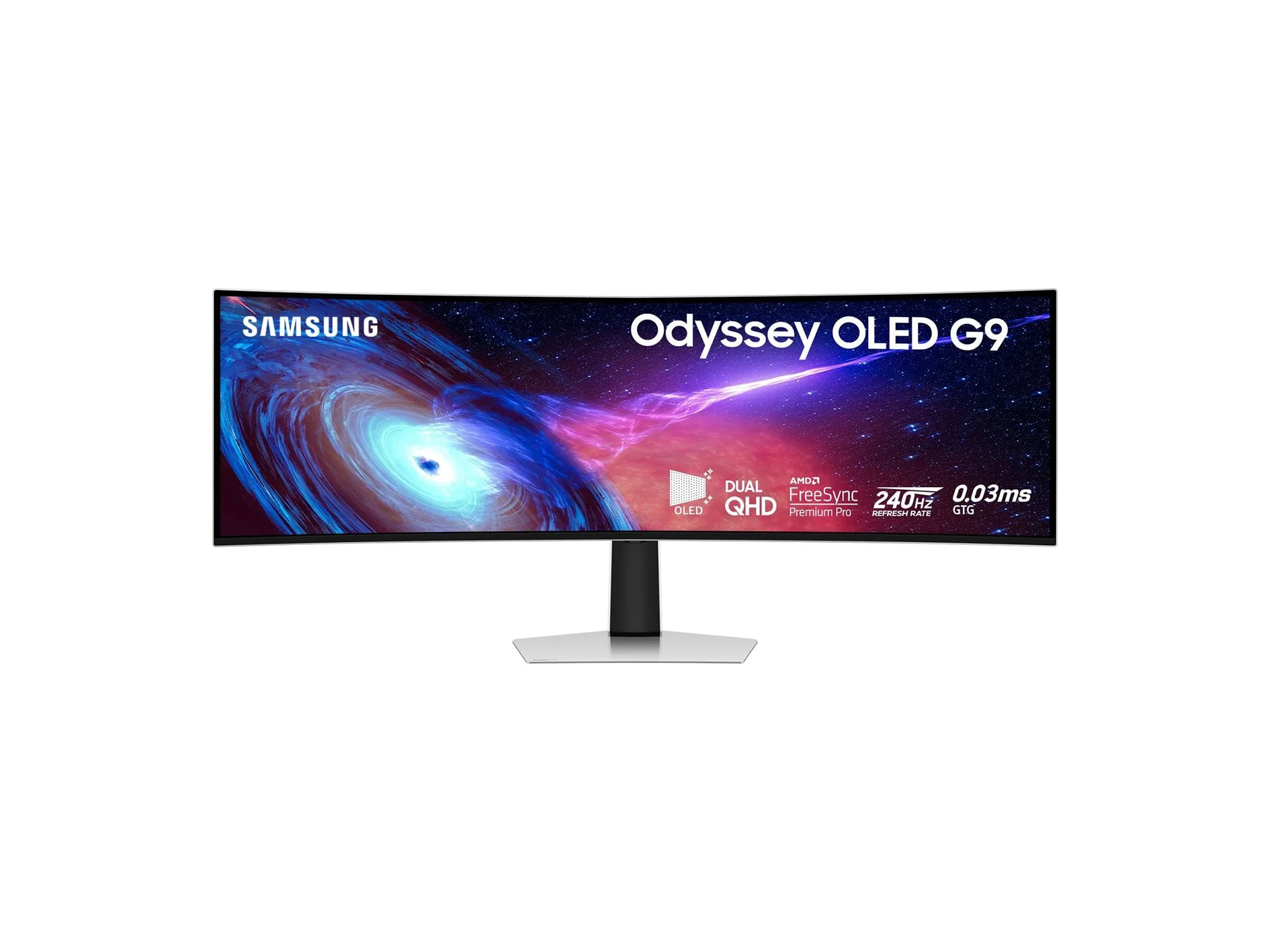 SAMSUNG 49" Odyssey G93SC Series OLED Curved Gaming Monitor