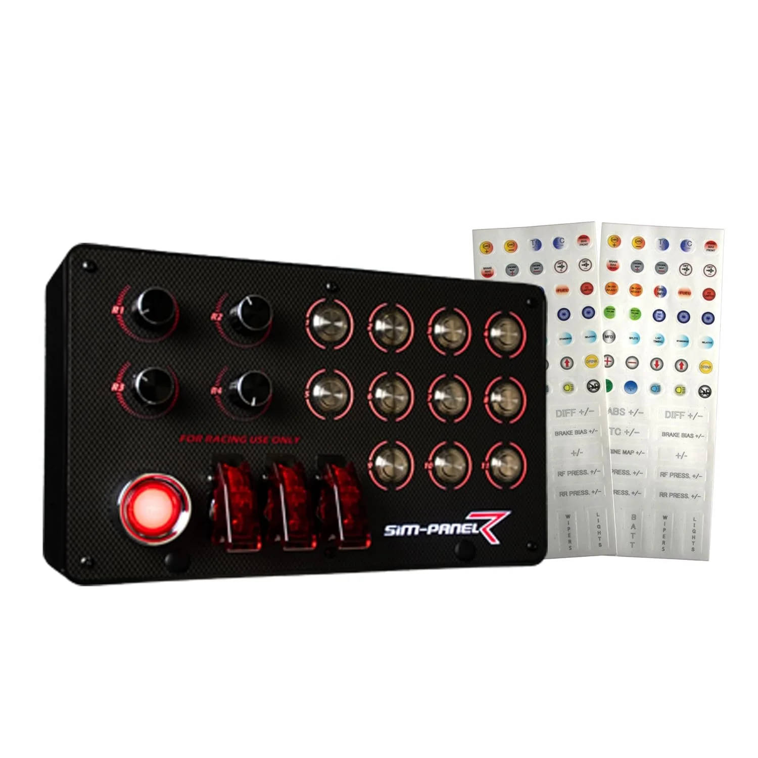 R Sim Racing Button Box