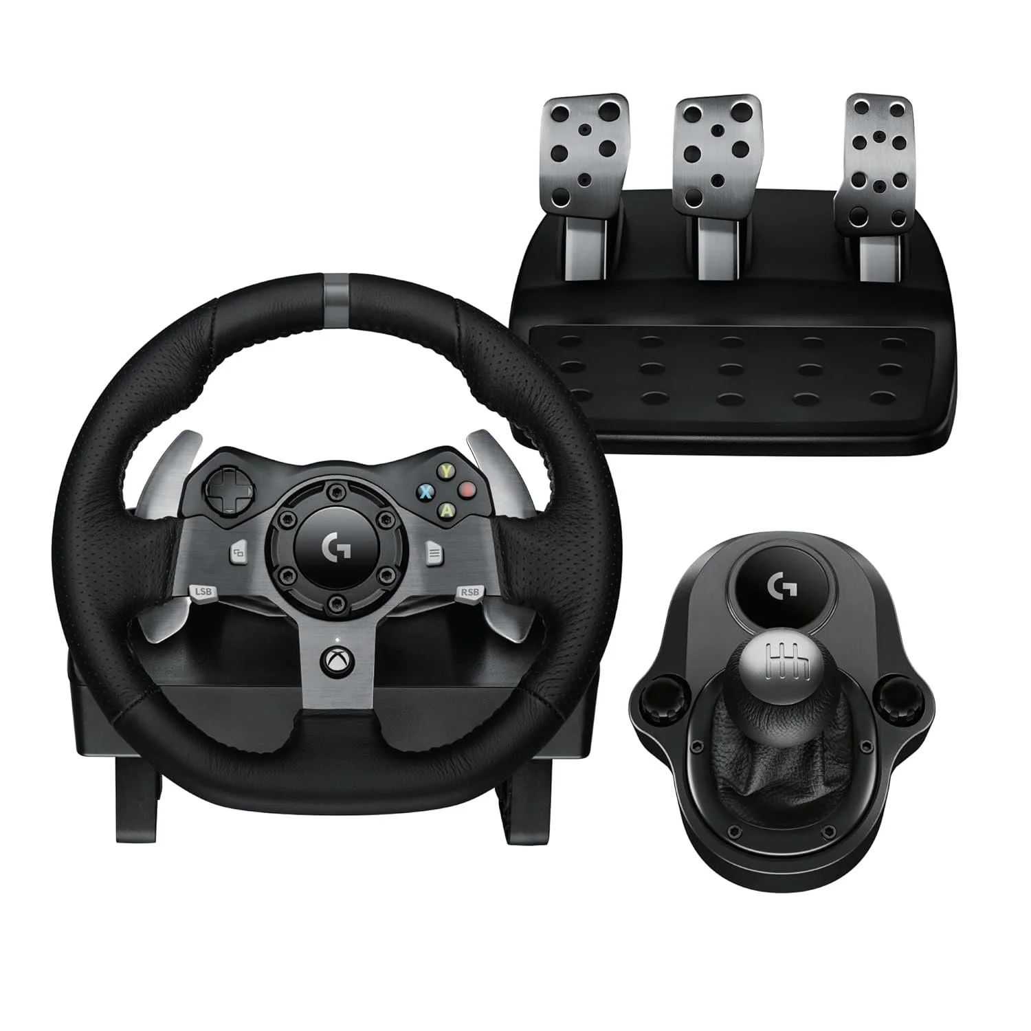 Logitech G920 Driving Force Racing Wheel and Pedals + Shifter