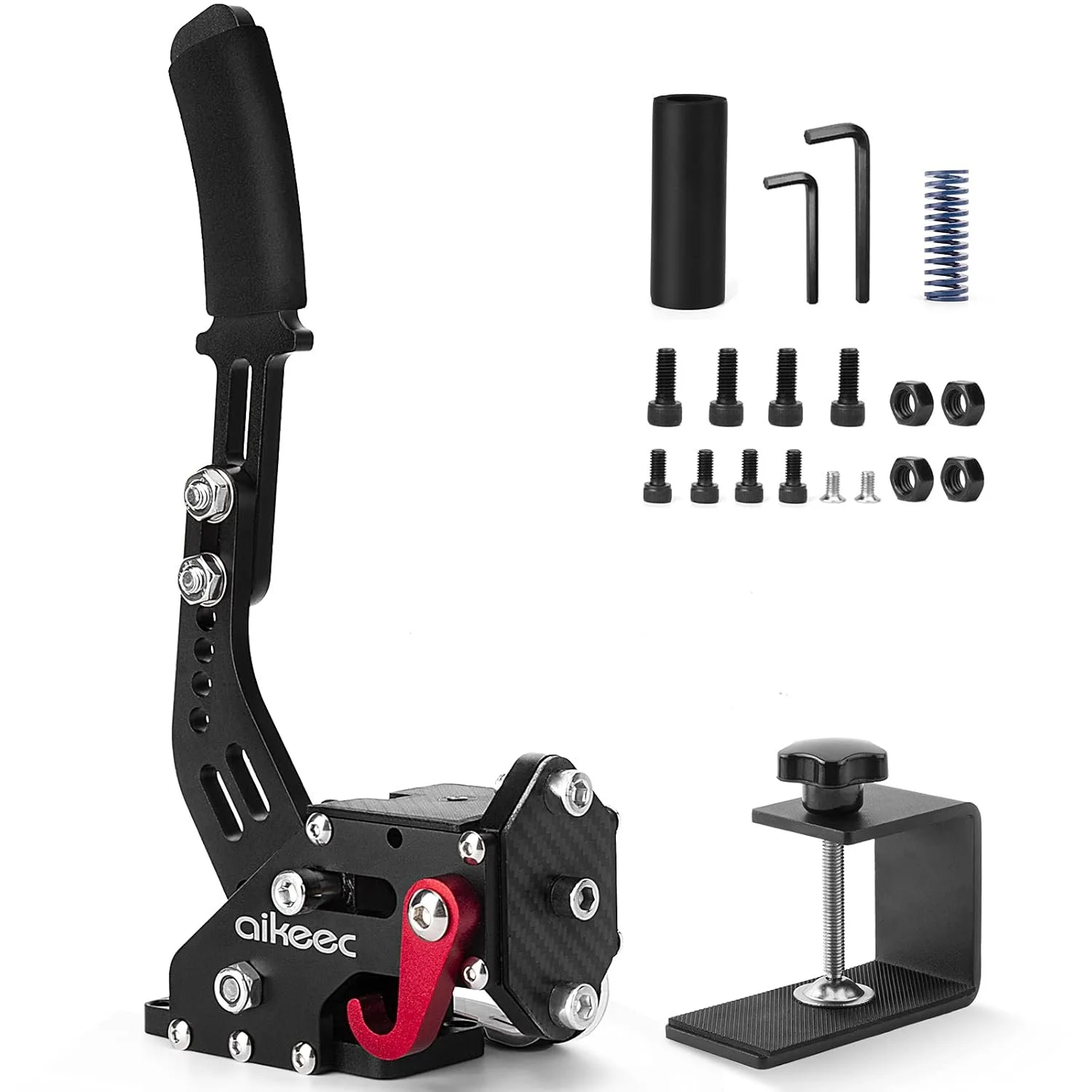 Aikeec 64 Bit USB Handbrake with Clamp for PC