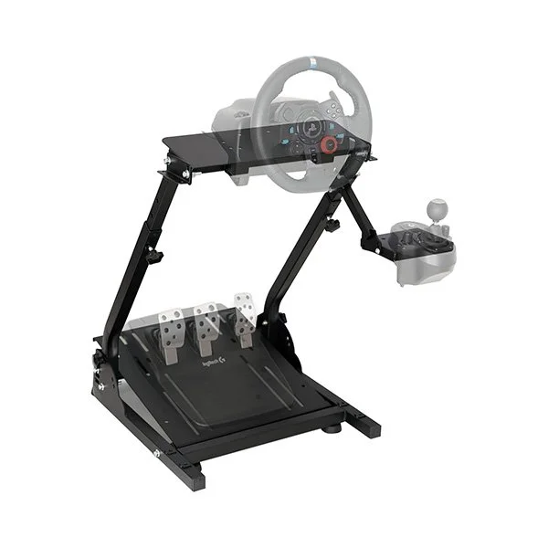Racing Wheel Stand, Height Adjustable &amp; Foldable Steering Wheal Stand