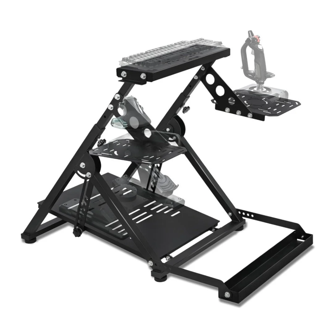 Marada Foldable SimRacing/Flight Steering Wheel Stand