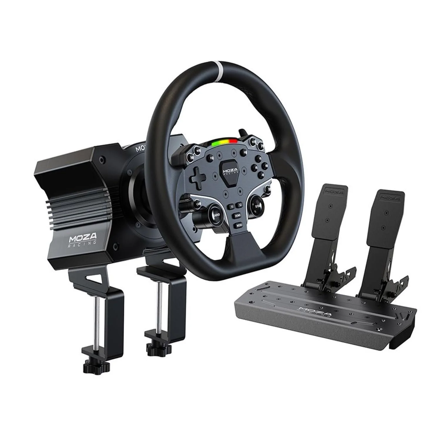MOZA R5 All-in-One PC Gaming Racing Simulator 3PCS Bundle