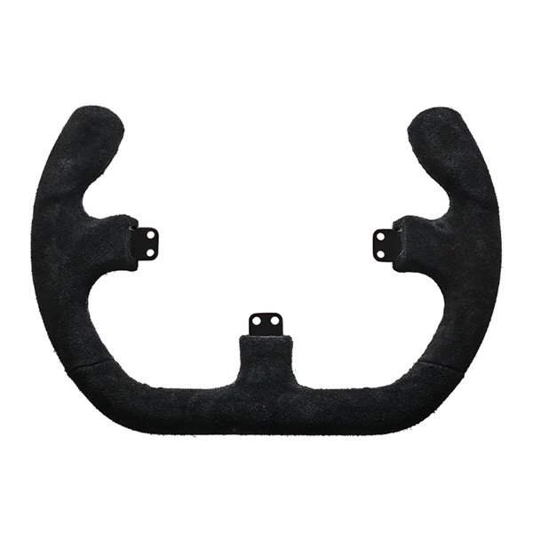 Asetek SimSports Open D Black Leather Rim