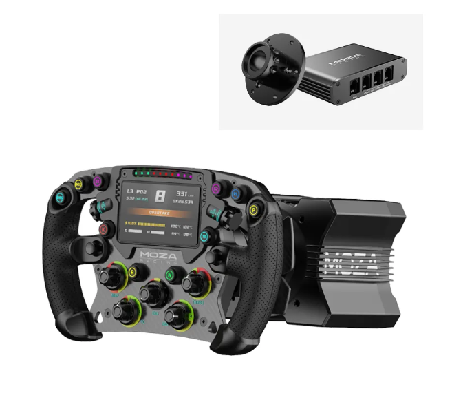 MOZA R9 &amp; FSR2 Formula Wheel &amp; Hub Kit Bundle