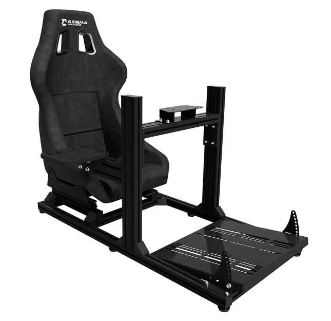 6S-Slim V2 Sim Racing Chassis + GTR Seat