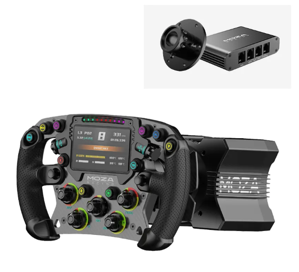 MOZA R9 V3 &amp; FSR2 Formula Wheel &amp; Hub Kit Bundle