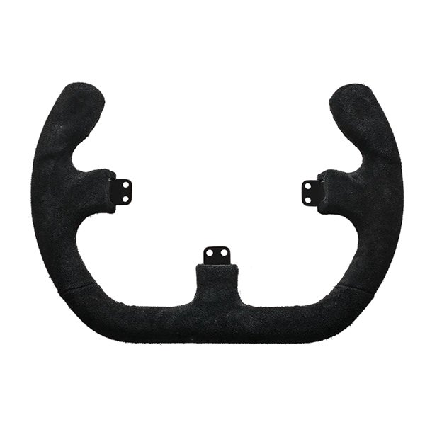 Asetek SimSports Open D Black Leather Rim
