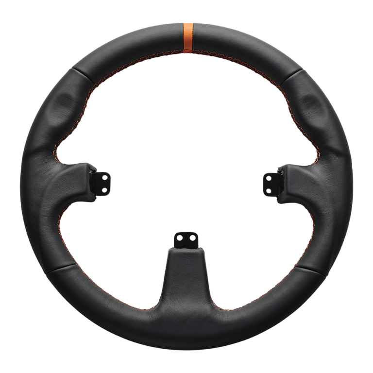 Asetek Round Black Leather Rim