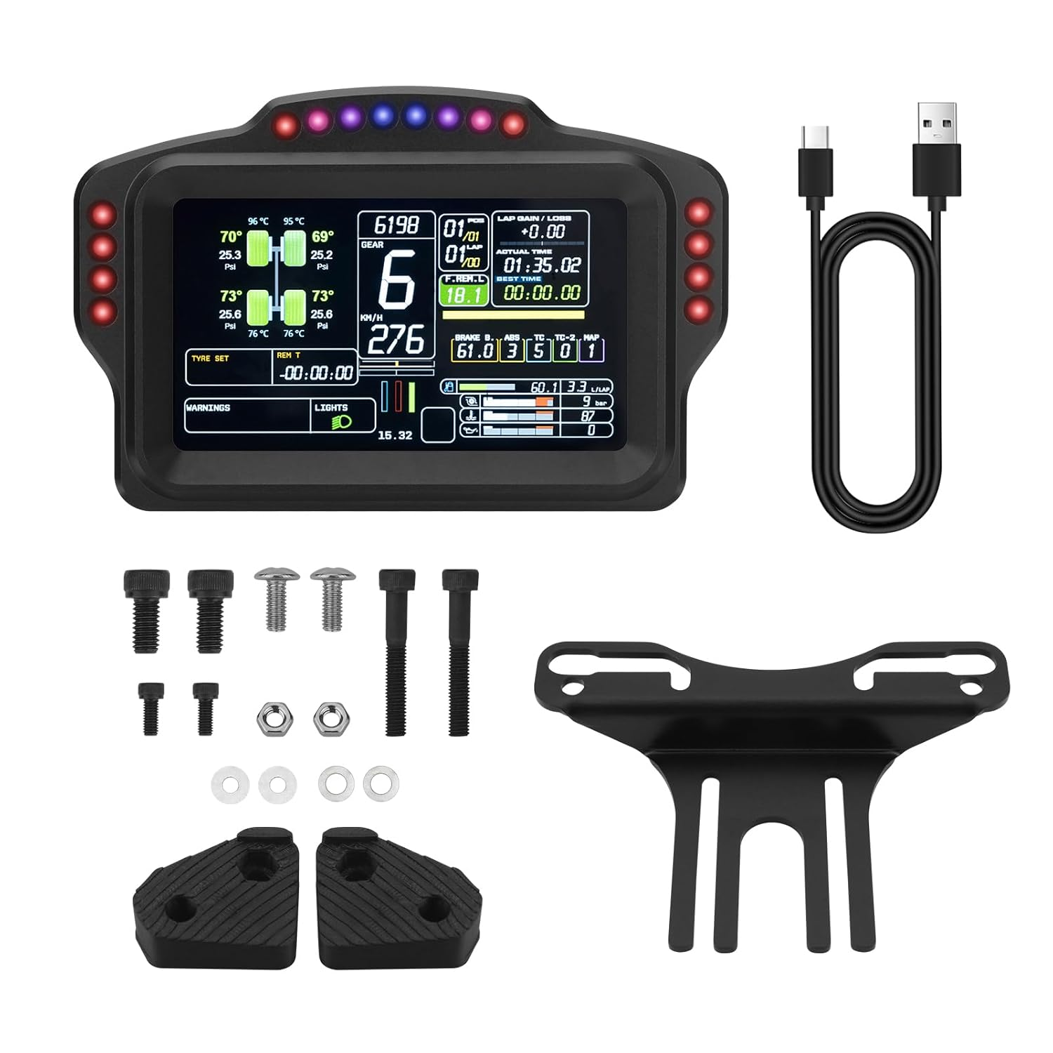 DV480 Pro V5 SimRacing Dashboard-DDU-Display