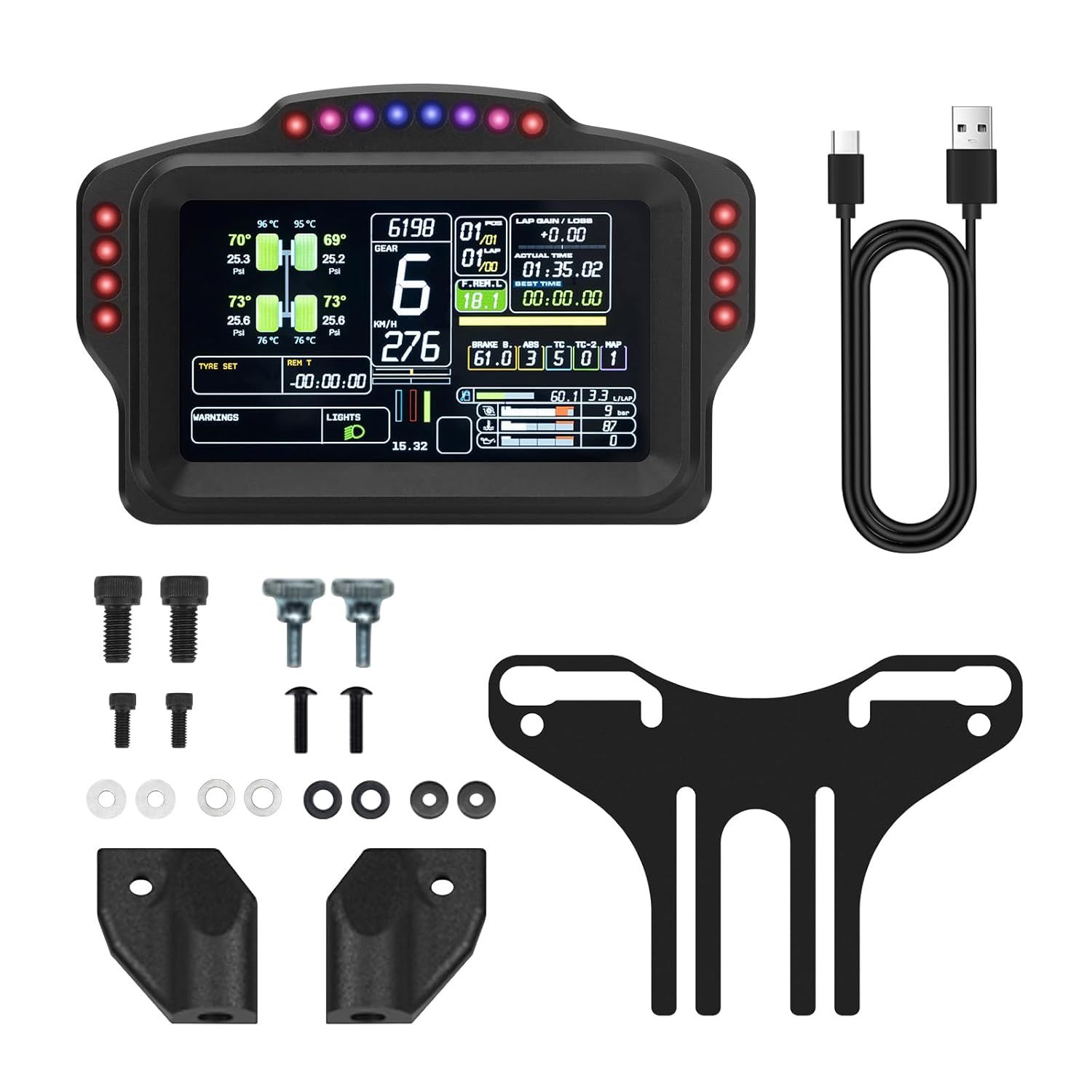 DV480 Pro V5 SimRacing Dashboard-DDU-Display