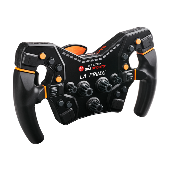 La Prima™ Formula Steering Wheel (Orange) + iRacing 3-Month Trial
