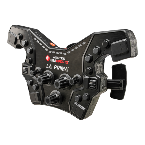Asetek SimSports La Prima™ Formula Button Box (Black) + iRacing 3-Month Trial