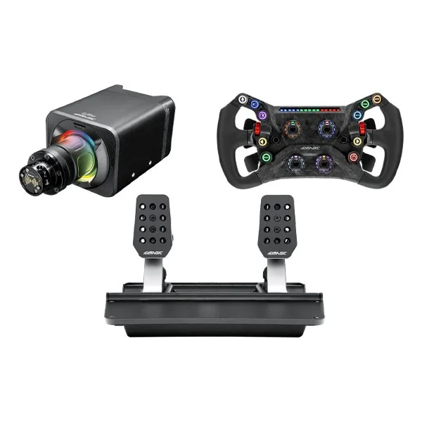 Simagic GT NEO Hub -Alpha EVO Sport 9nm Wheel Base - P500-2 Pedal Set