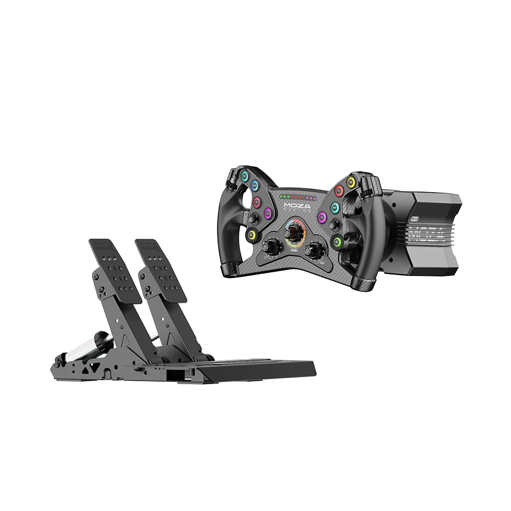 MOZA Racing R9 V3 and KS with SRP2 Bundle