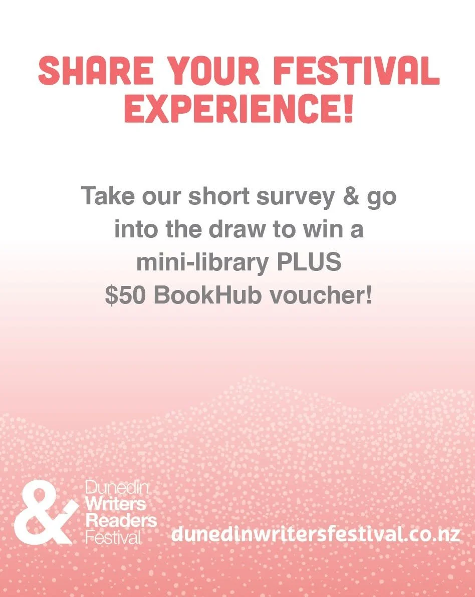 What a weekend! The energy, kōrero, and connections at the 2025 Dunedin Writers &amp; Readers Festival were something to behold - we hope you felt the warmth as much as we did. 

Whether you attended one session or many, we'd love for you to share yo