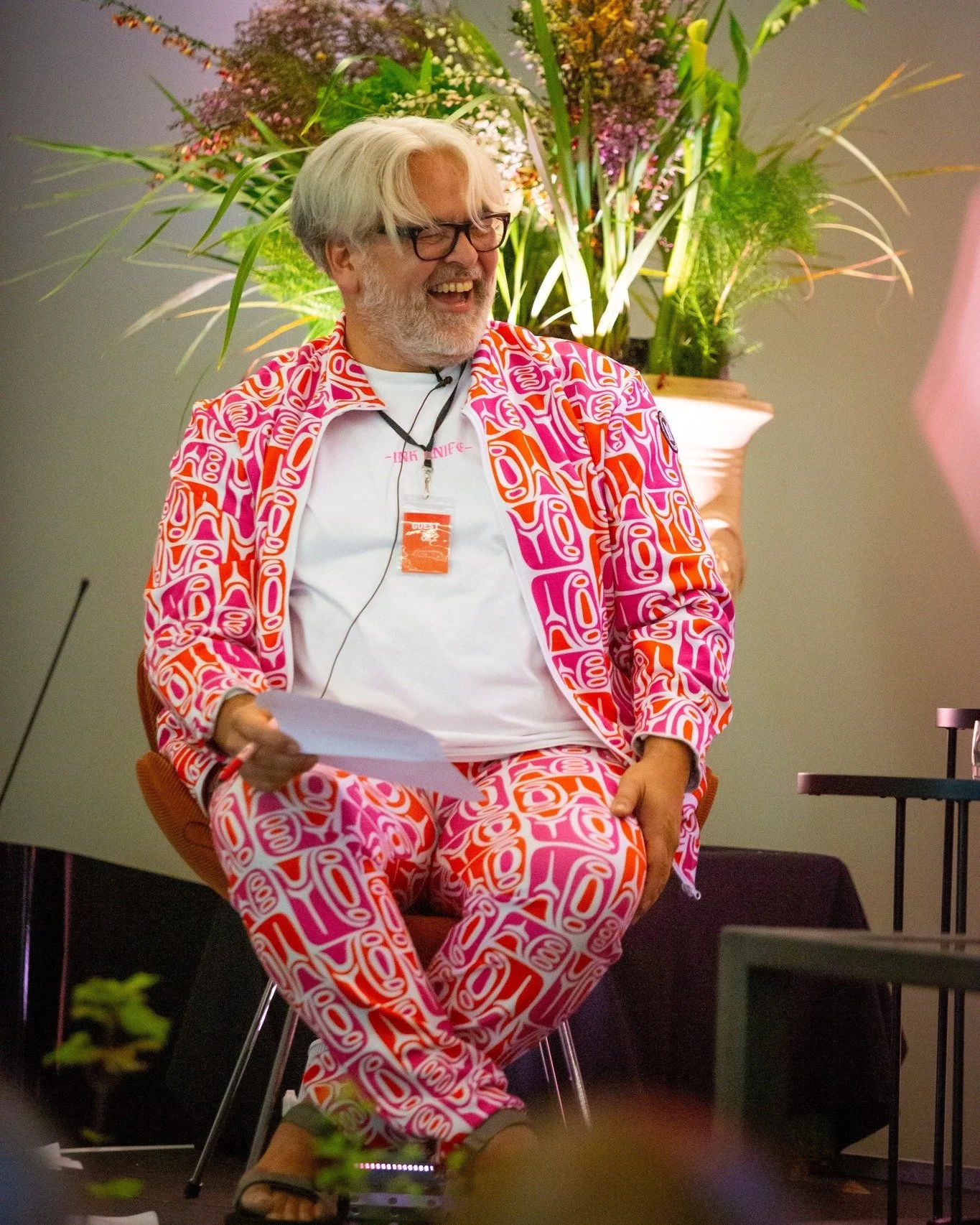 🌅 Paris to Dunedin... One of our favourite superstars in the festival lineup this year was the incomparable former Burns Fellow, playwright, producer and writer, Victor Rodger ONZM @victorrodger. 

Invited especially to be part of the Hone Tuwhare C