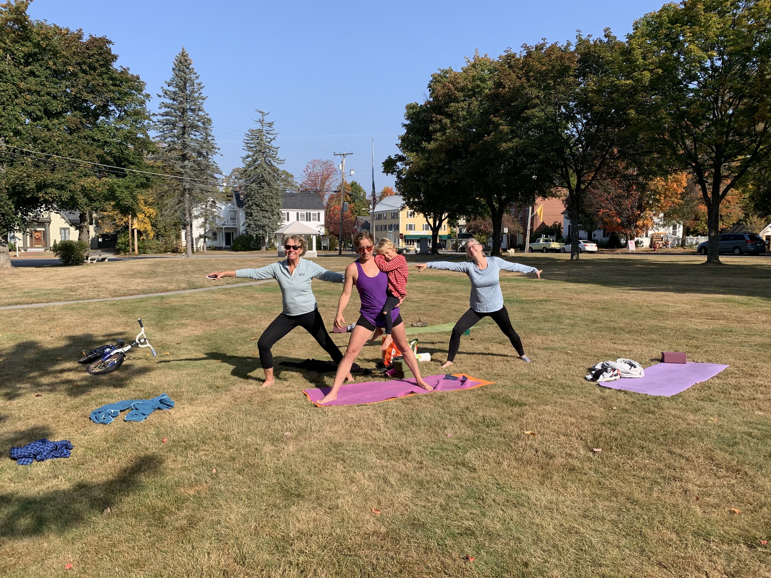 Yoga on the Bethel Town Common