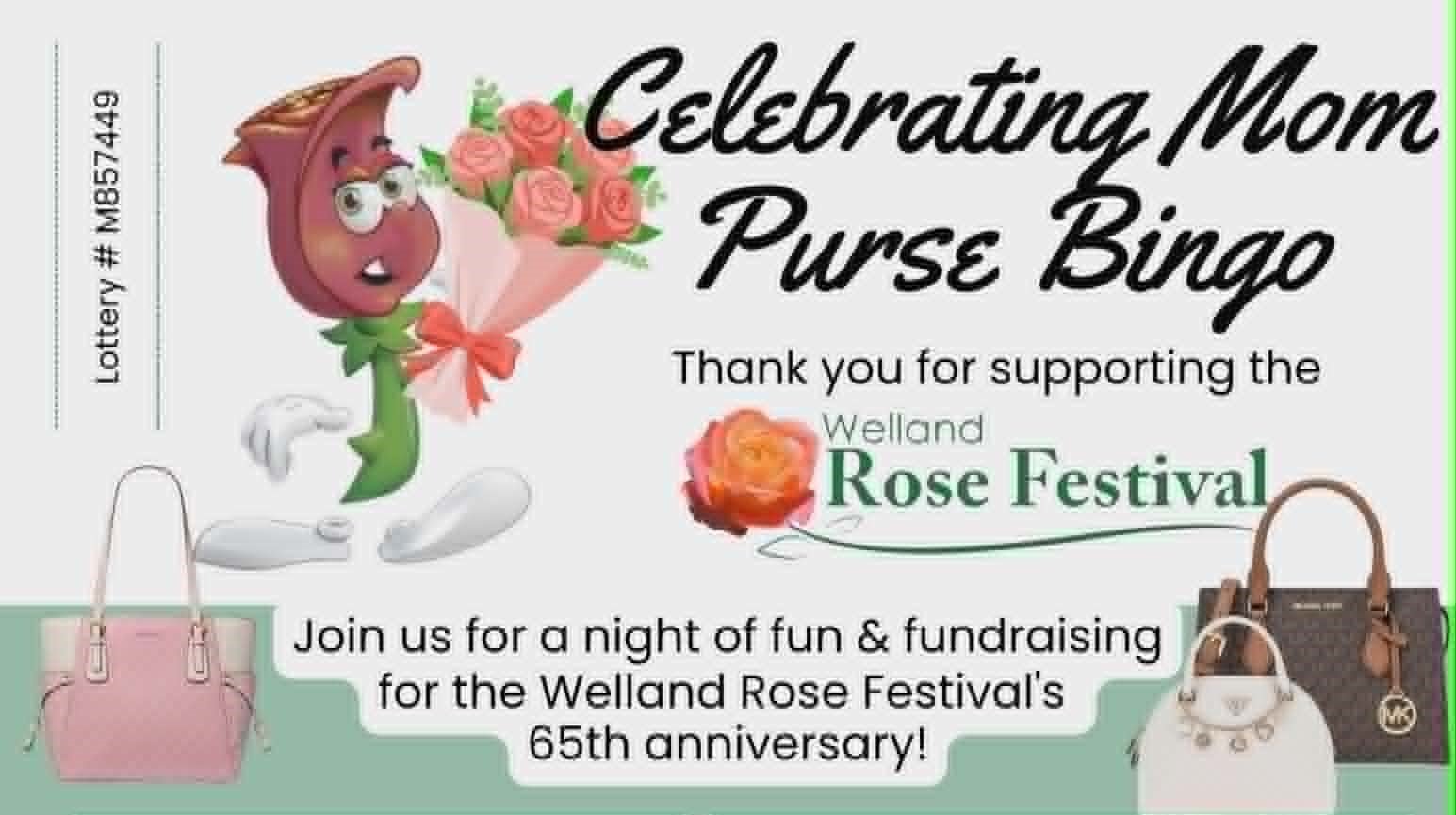 Celebrating Mom Purse Bingo