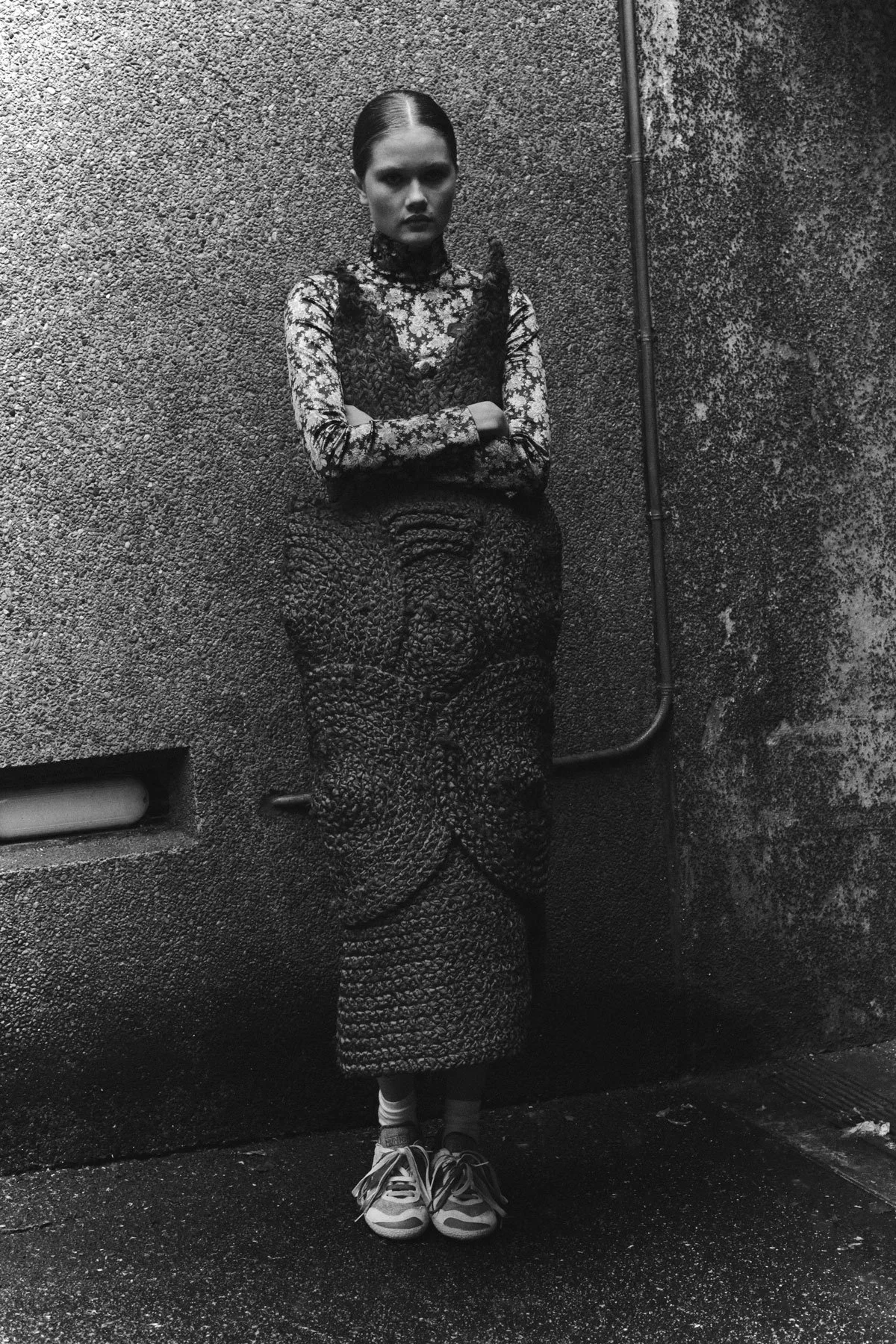 Tessa Jean by Jonas Bresnan, Nisha Van Berkel and Anastacia Bijou. Tessa wears Louis Vuitton via Blue Spinach and Youkhana.