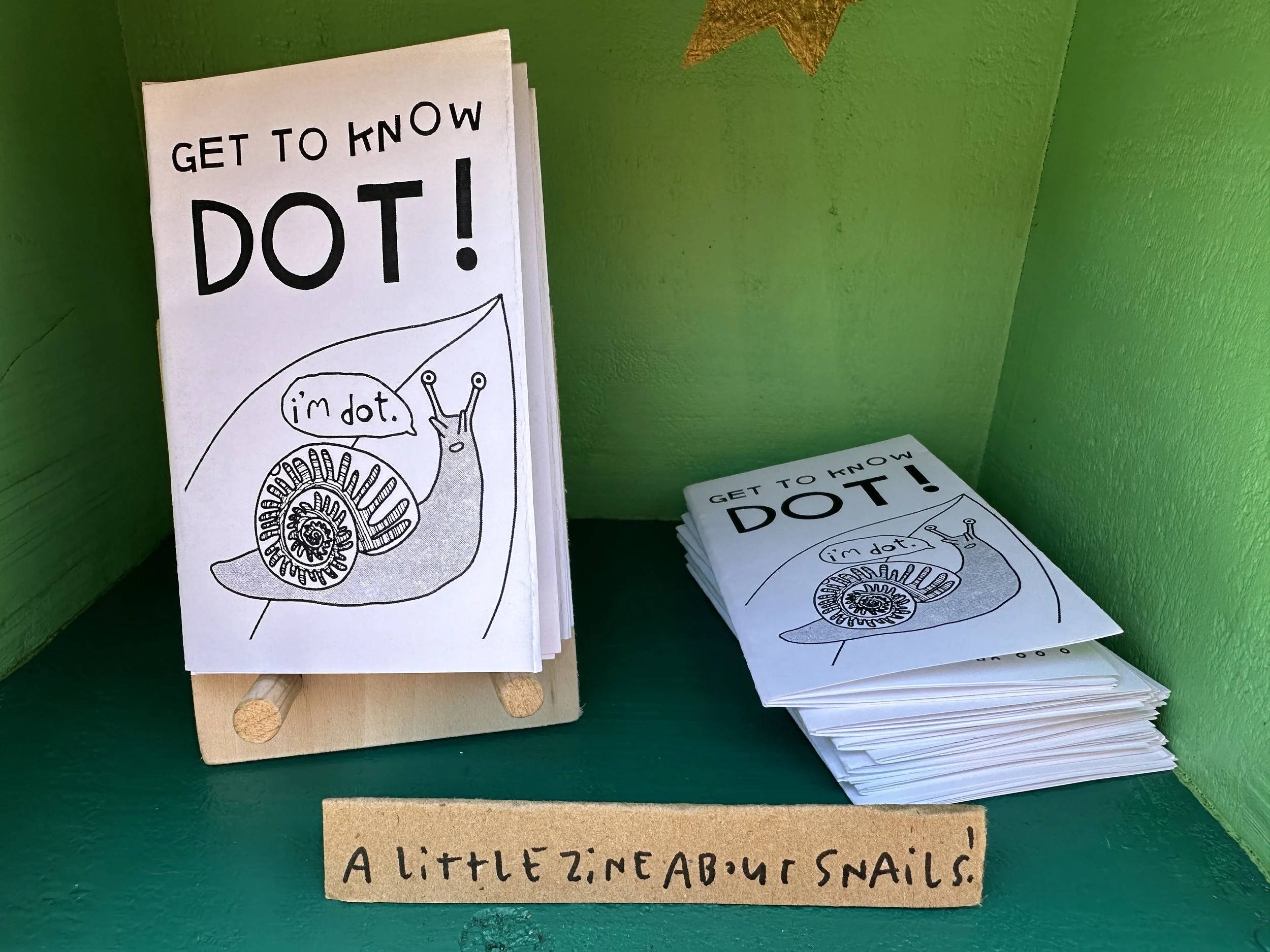 welcoming dot to the neighborhood...