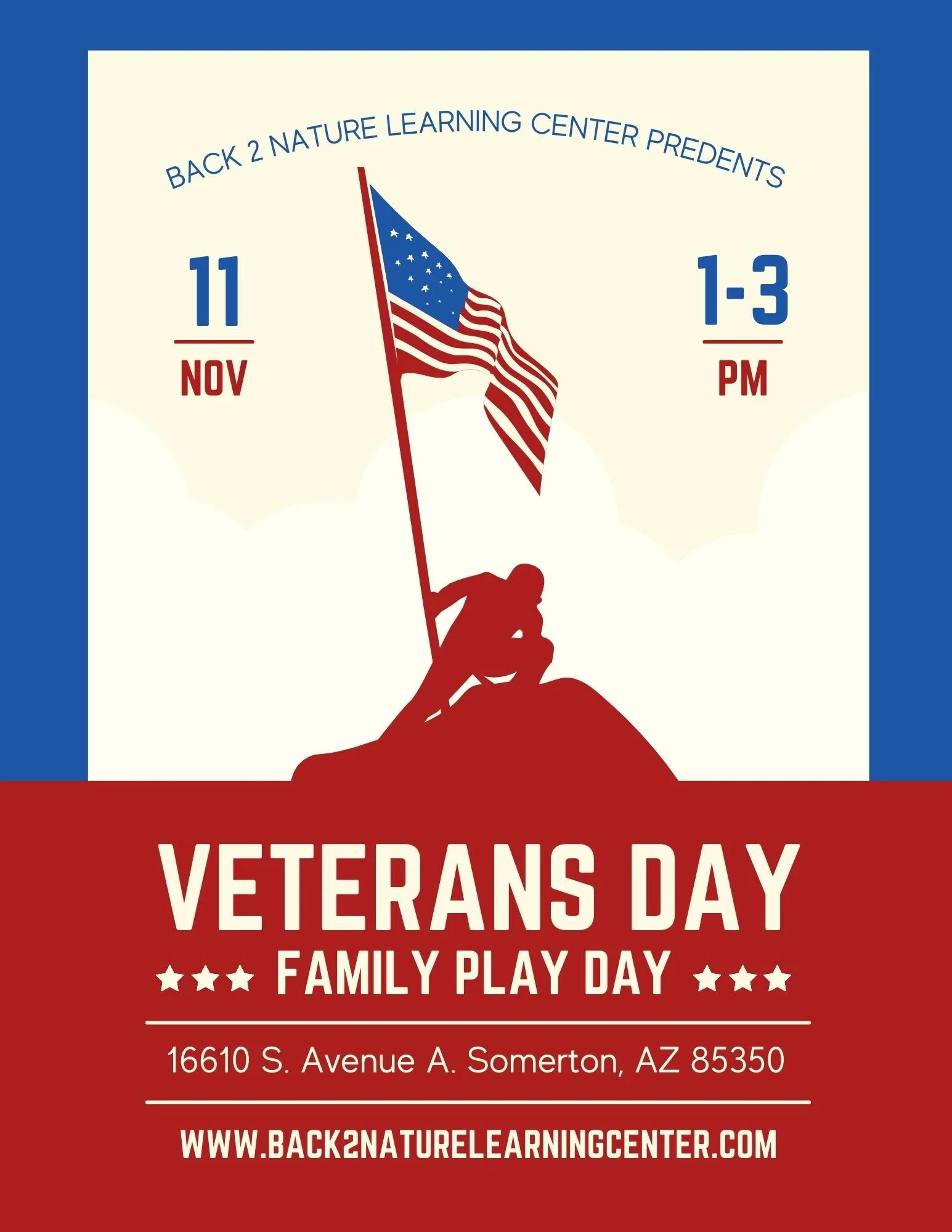 Veteran’s Day Family Play Day