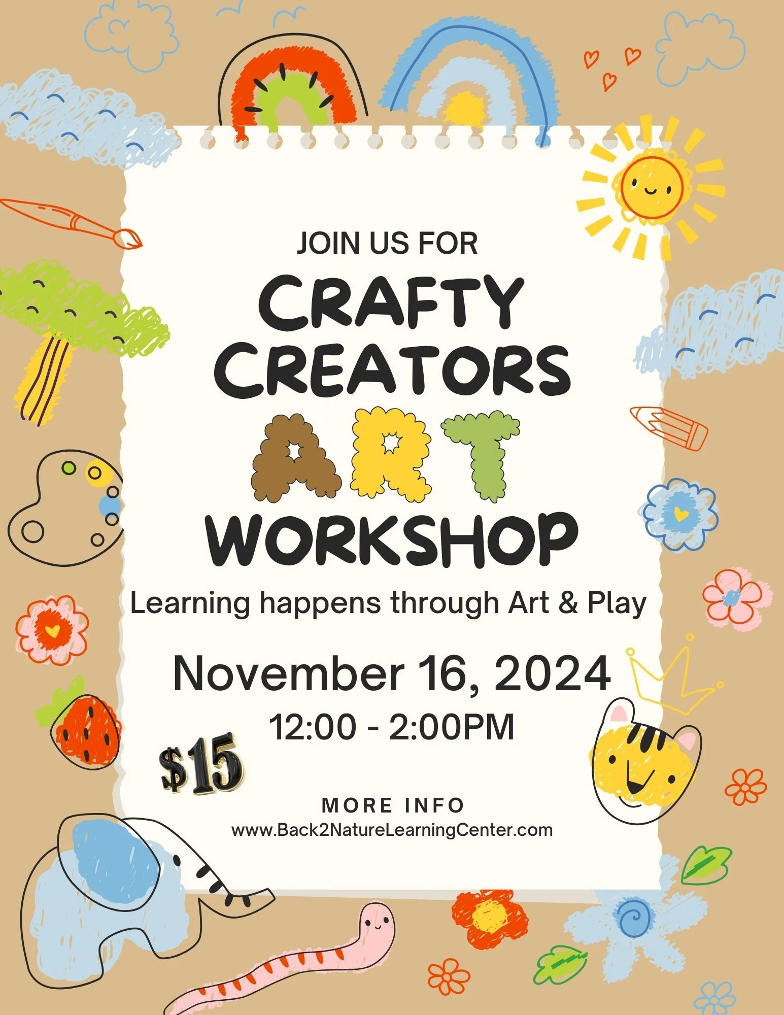 Crafty Creators Art Workshop