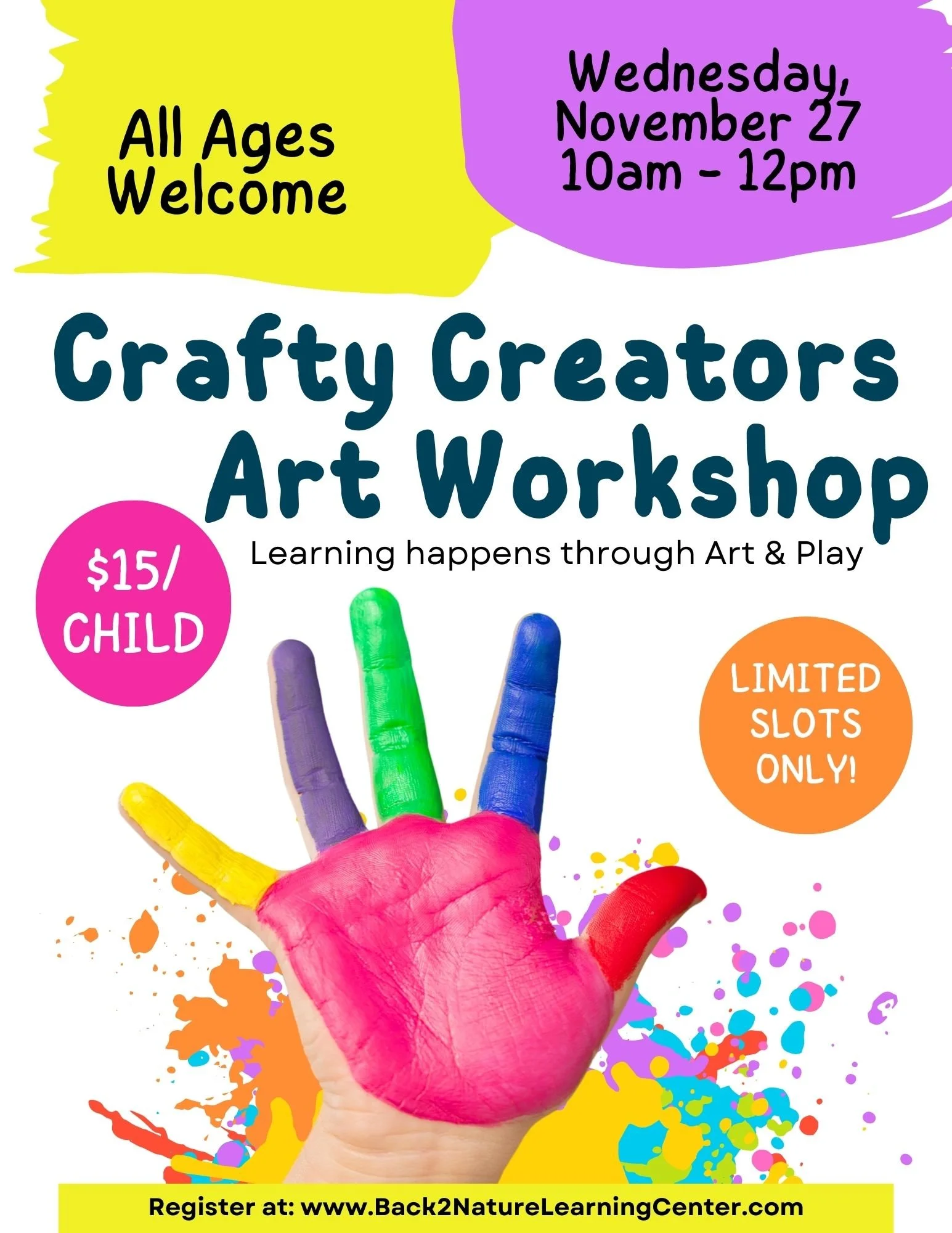 Crafty Creators Art Workshop