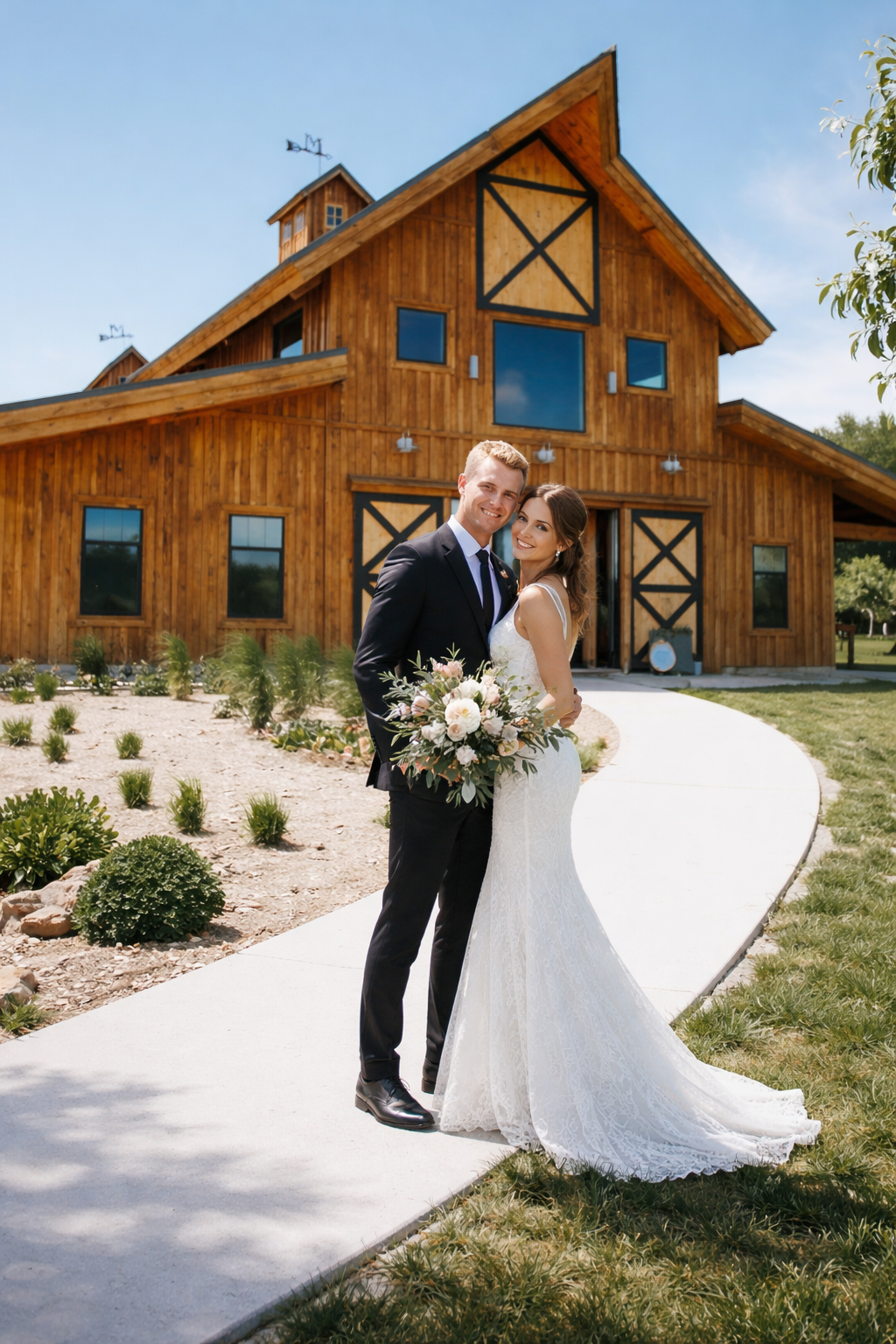 Wedding at The Meadow Barn at Country Orchards | Sioux Falls Wedding Photographer