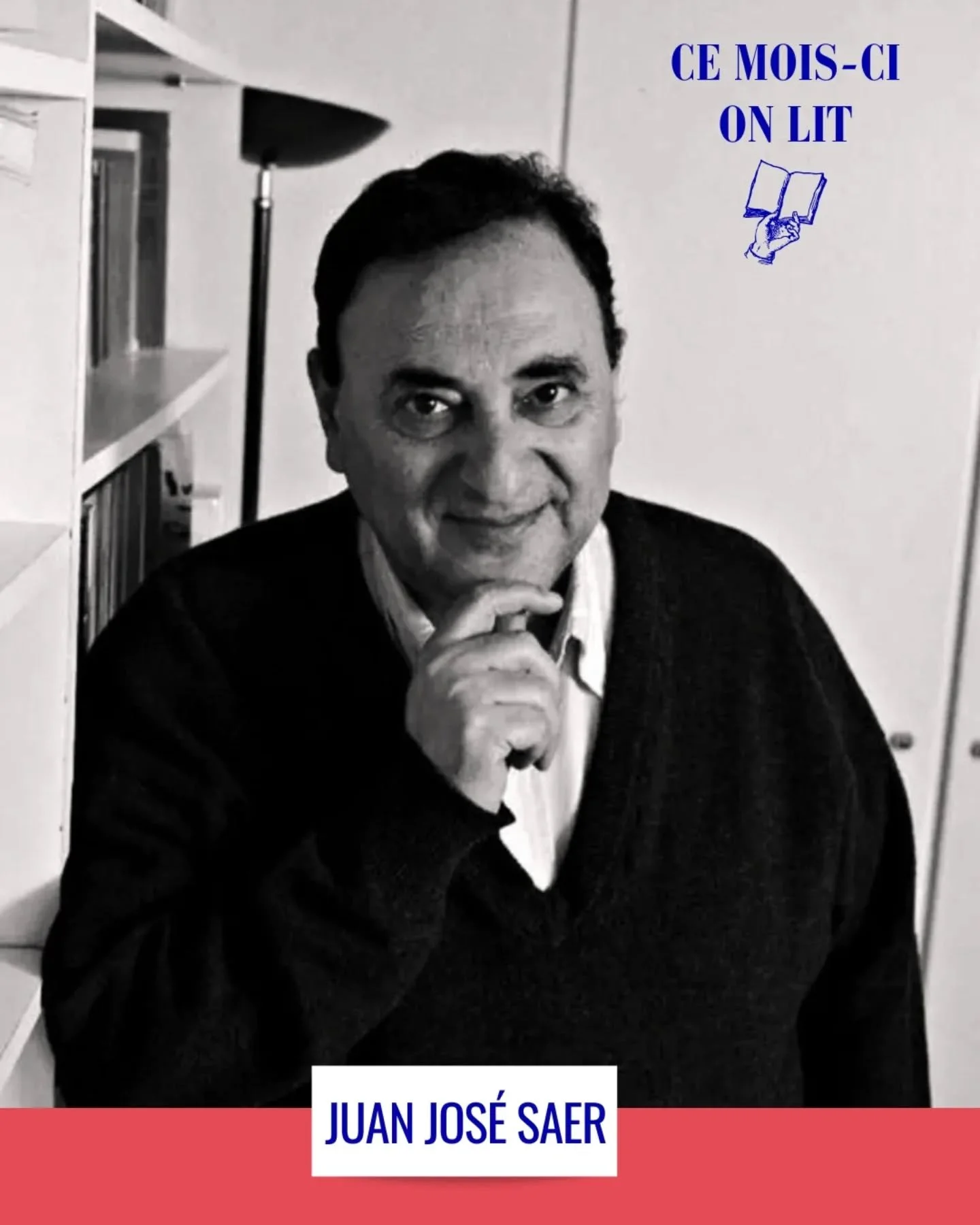 ✨️BOOKCLUB✨️ &Agrave; partir du 11 novembre, je vous propose d'explorer l'&oelig;uvre d'un des auteurs argentins majeurs du XXe si&egrave;cle : Juan Jos&eacute; Saer.
.
L'anc&ecirc;tre, Glose, Le fleuve sans rives... voici quelques-uns des titres pub