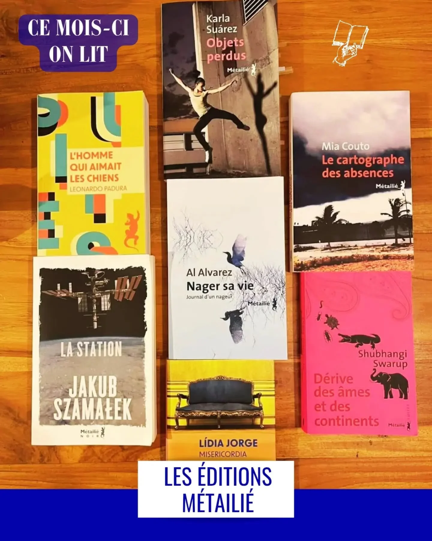 [#BOOKCLUB 📚] D&egrave;s le 6 mars, je vous propose d'explorer le catalogue des @editionsmetailie. Fond&eacute;es en 1979, la maison poss&egrave;de un catalogue de plus de 1.000 titres, faisant la part belle &agrave; la litt&eacute;rature &eacute;tr