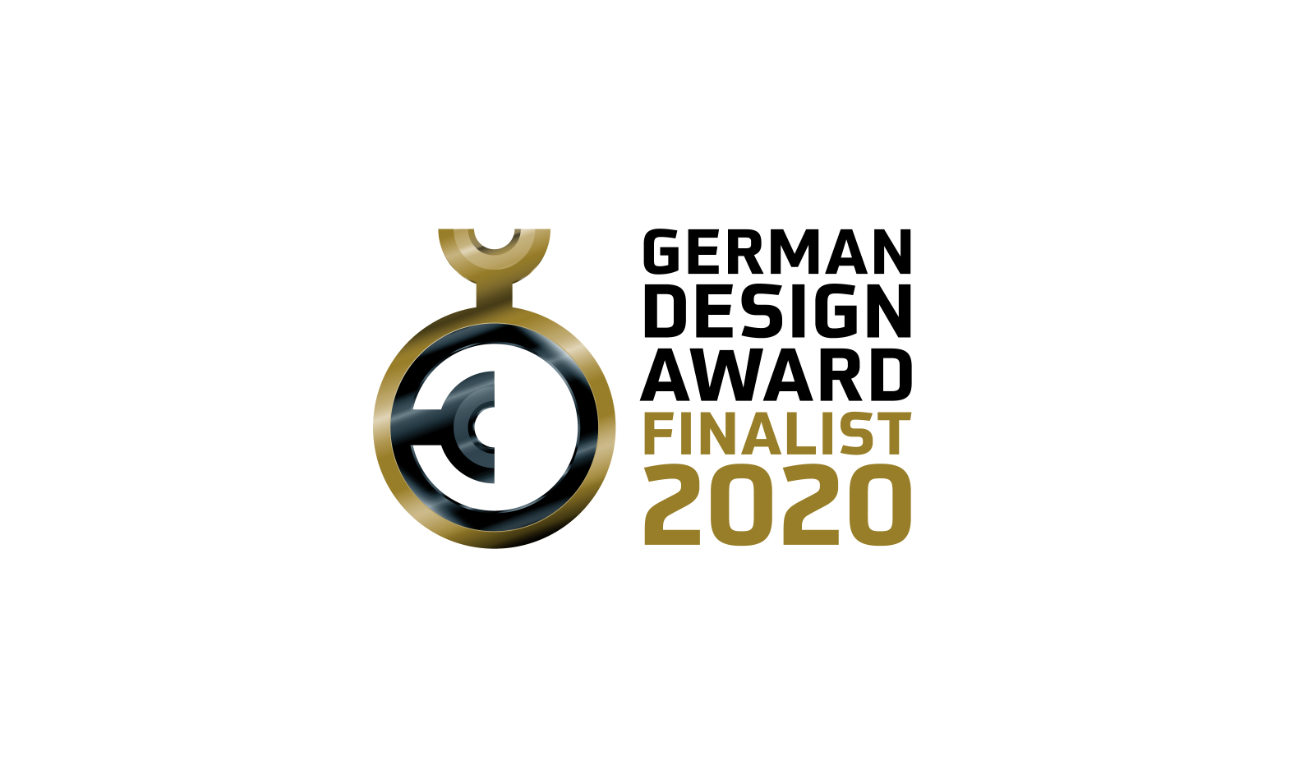 German Design Award 2020 Newcomer Finalist logo for Kai Rump.