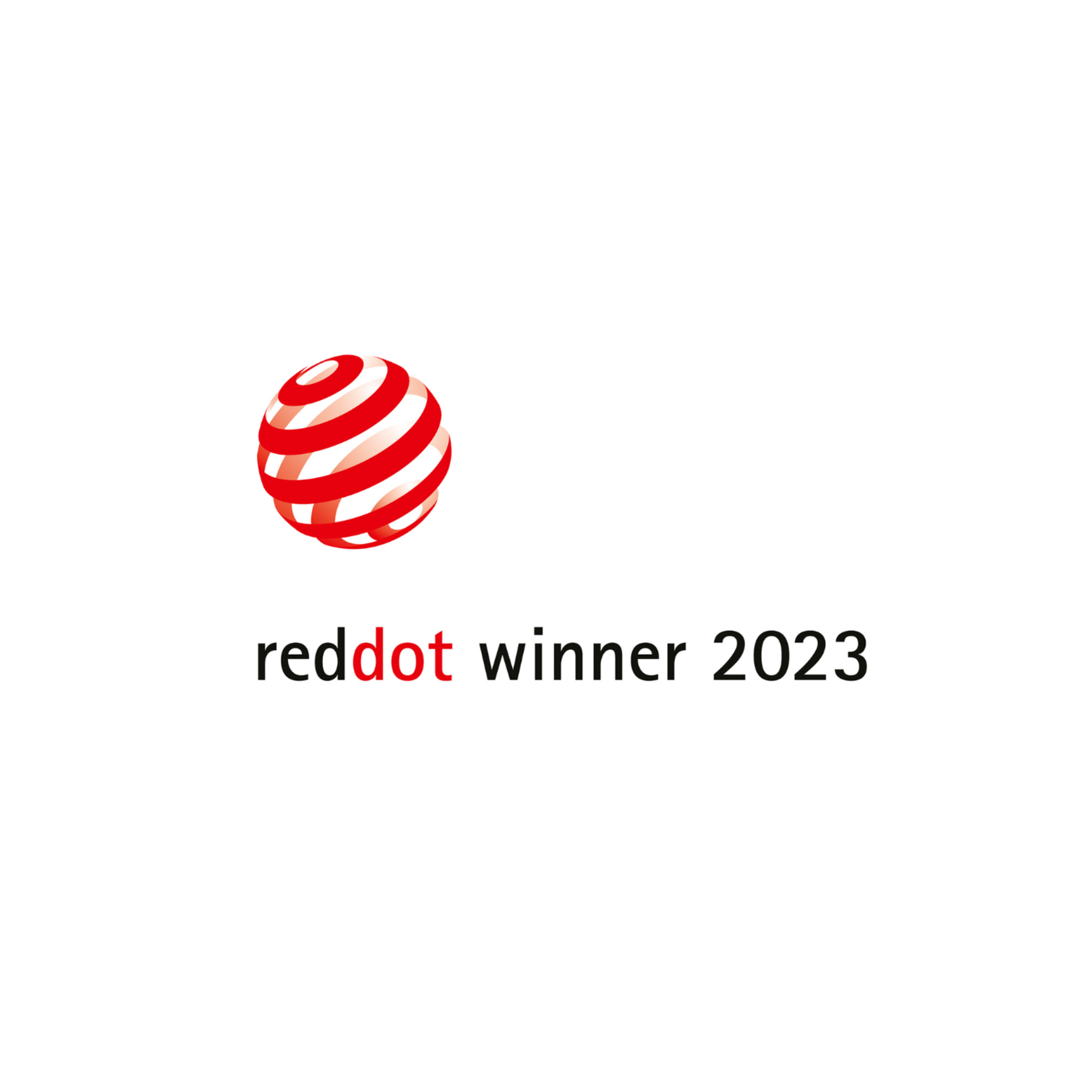 Red Dot Award 2024 winner logo for Inlay Lamp Series by Light-Point, designed by Kai Rump and Studio F. A. Porsche.