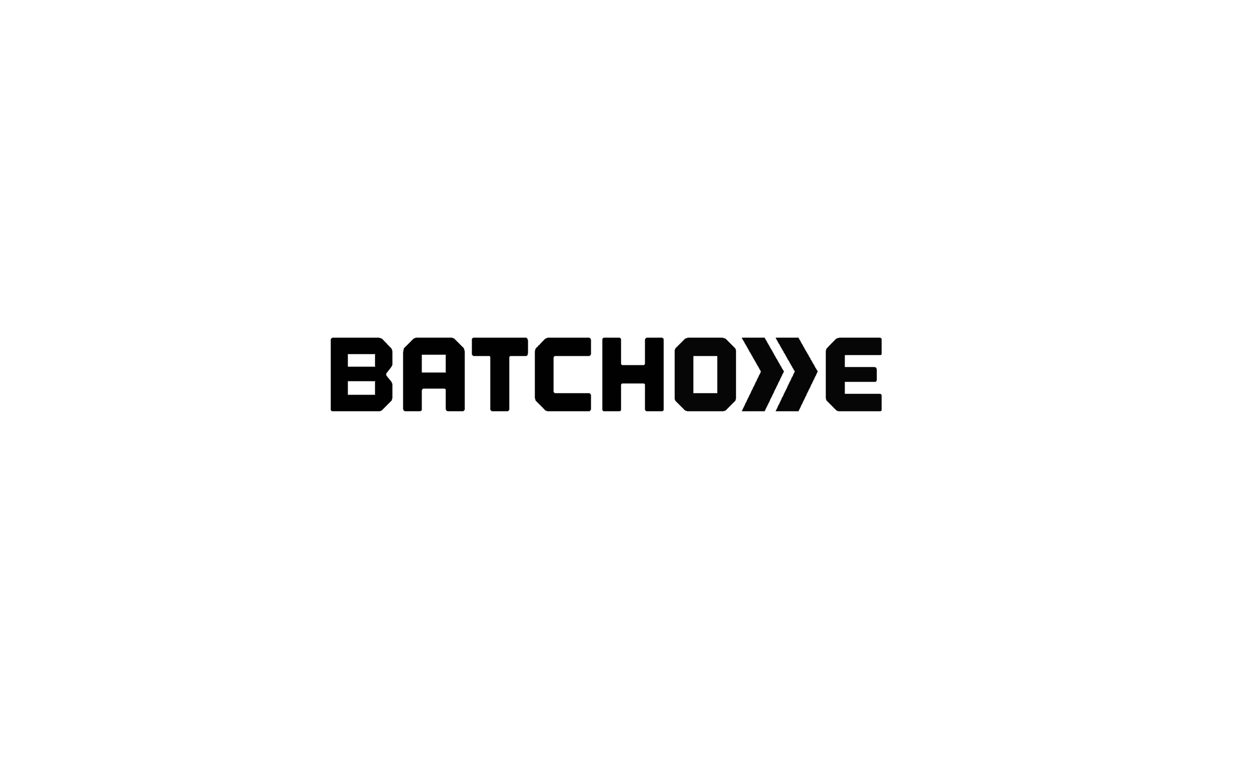 Batchone logo in black text on a white background.