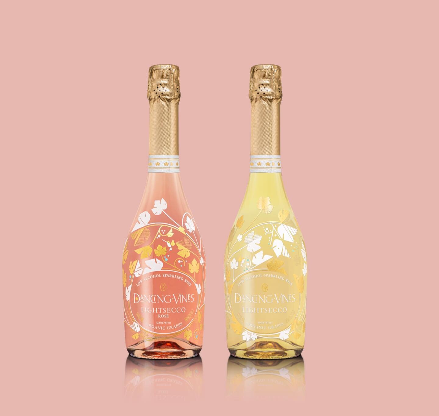 Dancing Vines Lightsecco comes in two varieties: White and ros&eacute;. Equally light, delicious and refreshing. ✨🥂