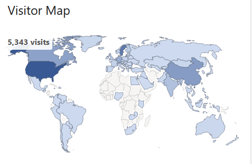 INTERACT GIS connects scientists with our stations, reaching over 5,000 visits last year