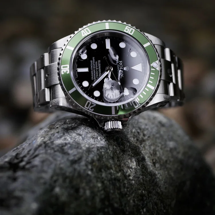 used rolex kermit