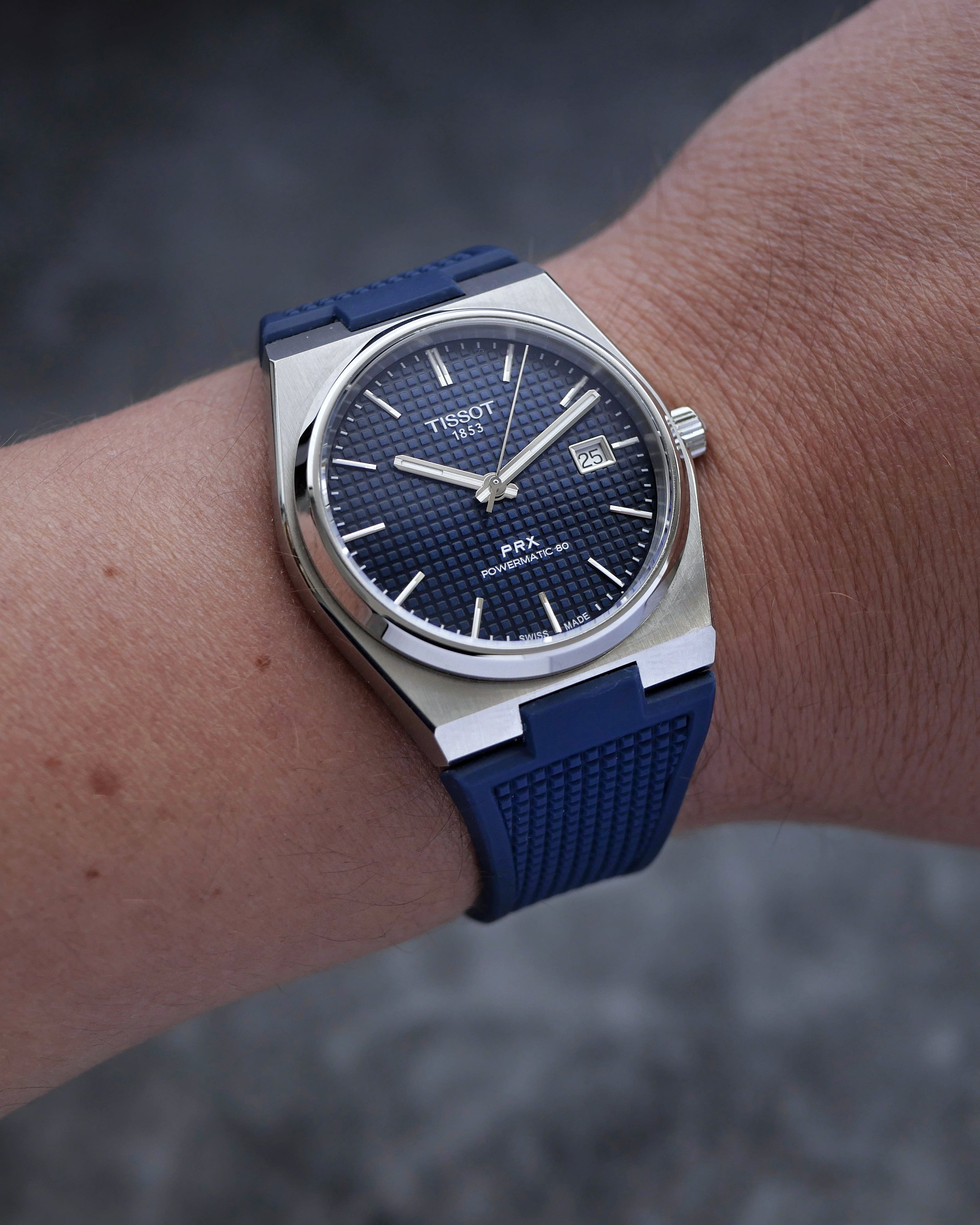 Tissot PRX Rubber watch straps