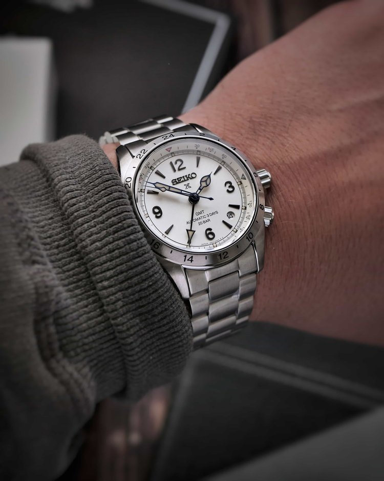 Seiko Alpinist GMT SPB409J1 110th Watchmaking Anniversary Limited Edition